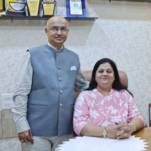 Pradish Narendra Shah, Founder, Hiral Pradish Shah, Co-Founder, Ambika Associates
