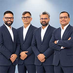 Umesh Soni, Founder & Director; Satyendra Mishra, Founder & Director; Vivek Lalan, Founder & Principal Officer; Prasad Kulkarni, Executive Director, Coverkraft