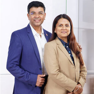 Sameet Chaudhary & Sangeeta Chaudhary, Co-Founders, Samsang Financial