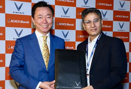 VinFast India, ICICI Bank Join Hands for EV Financing Solutions