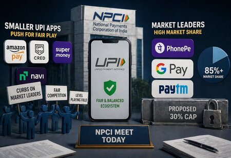 Smaller UPI Apps Push for Curbs on Market Leaders at NPCI Meet Today