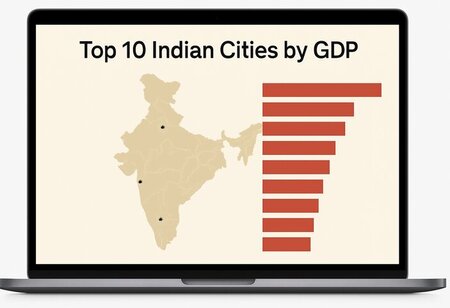 Top 10 Indian Cities by GDP in 2025 Who Tops the List