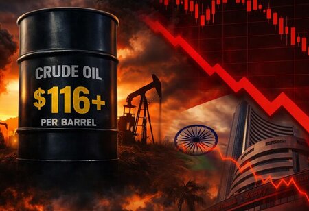 Oil Impact on India Deepens as Crude Crosses USD 116 Markets Tumble