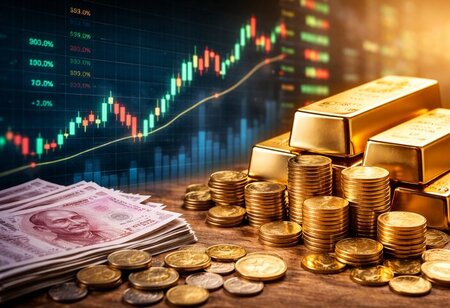 Indian Markets Close Higher Rupee Strengthens and Gold Surges