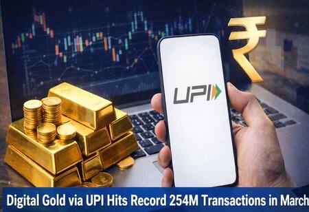 Digital Gold Purchases via UPI Hits Record 254M Transactions in March