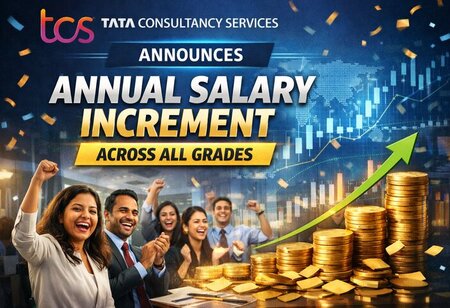 TCS Announces Annual Salary Increment Across All Grades TCS Announces Annual Salary Increment Across All Grades