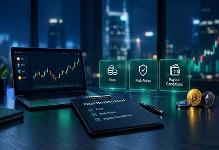 How to Evaluate a Crypto Prop Trading Plan: Fees, Risk Rules and Payout Conditions How to Evaluate a Crypto Prop Trading Plan: Fees, Risk Rules and Payout Conditions