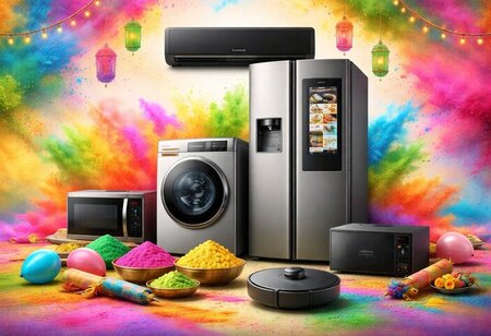 Holi Hai Samsung AI Appliance Offers Cashback and EMI Holi Hai Samsung AI Appliance Offers Cashback and EMI