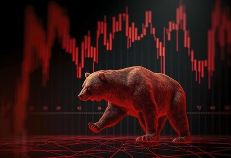 Sensex Drops 580 Pts Nifty Below 23500 for First Time since Apr 2025