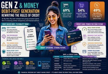 Gen Z & Money: Debit-First Generation Rewriting the Rules of Credit