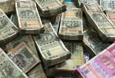 Rupee Nears 84 per US Dollar Mirroring Asian Peers and Foreign Outflows