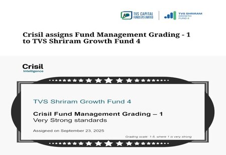 TVS Shriram Growth Fund 4 Earns CRISIL Fund Management Grading 1