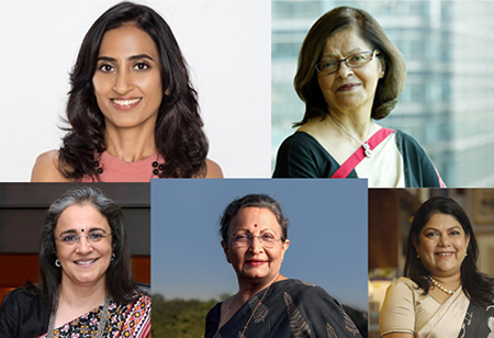  Five Influential Indian Women Leaders 